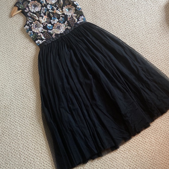 Needle & Thread Embroidered Cocktail Dress - Picture 8 of 11